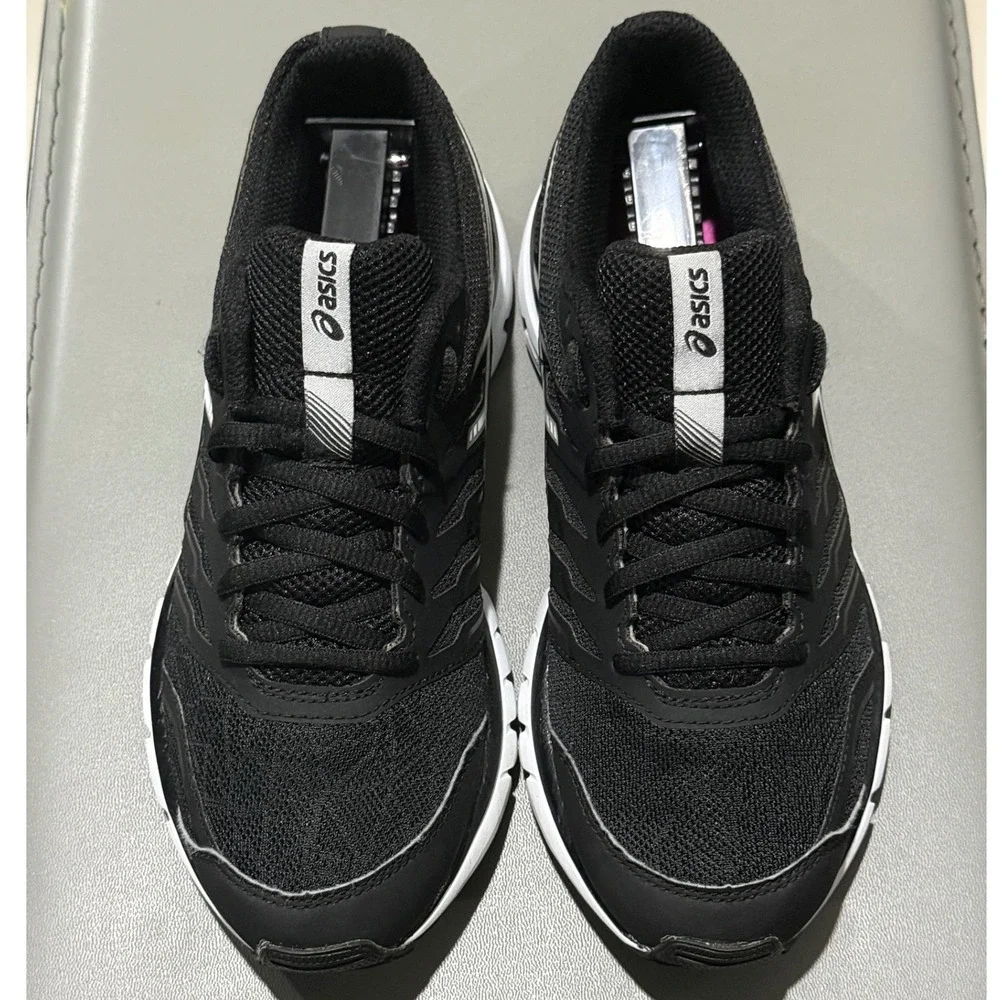 Asics Gel-Zaraca 4 Women's Running Shoes Black White T5K8N Size 6